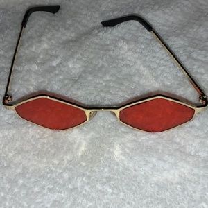 RETRO RED GLASSES SUPER CUTE